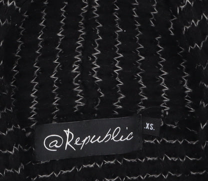 Womens UK Size XS @Republic Black Cardigan Jumper