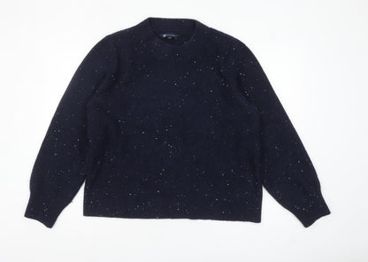 Womens UK Size 18 Crew Clothing Company Black Pullover Jumper