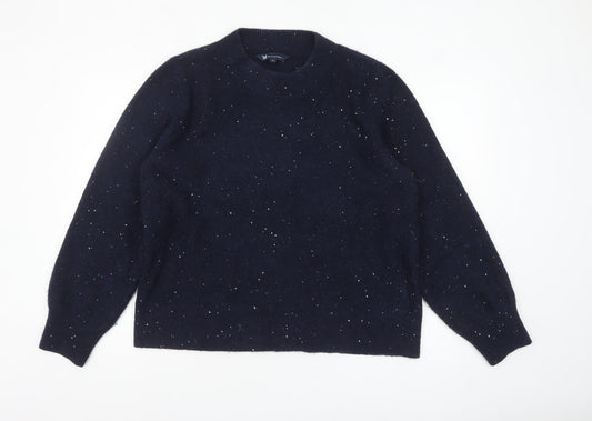 Womens UK Size 18 Crew Clothing Company Black Pullover Jumper
