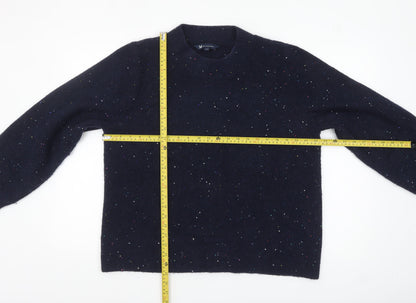 Womens UK Size 18 Crew Clothing Company Black Pullover Jumper