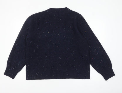 Womens UK Size 18 Crew Clothing Company Black Pullover Jumper