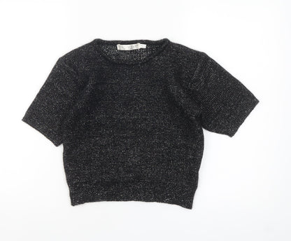 Womens UK Size One Size TIGI-WEAR Black Pullover Jumper