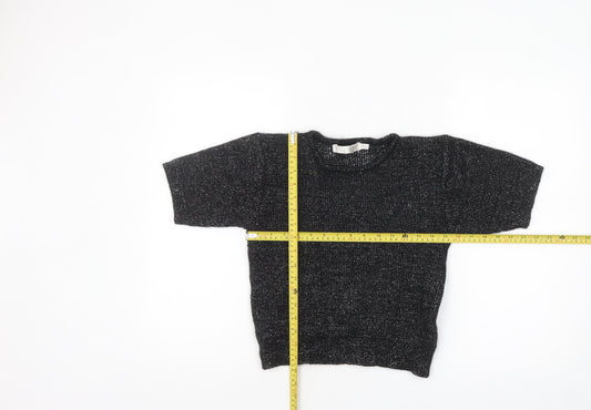 Womens UK Size One Size TIGI-WEAR Black Pullover Jumper