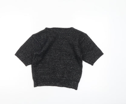Womens UK Size One Size TIGI-WEAR Black Pullover Jumper