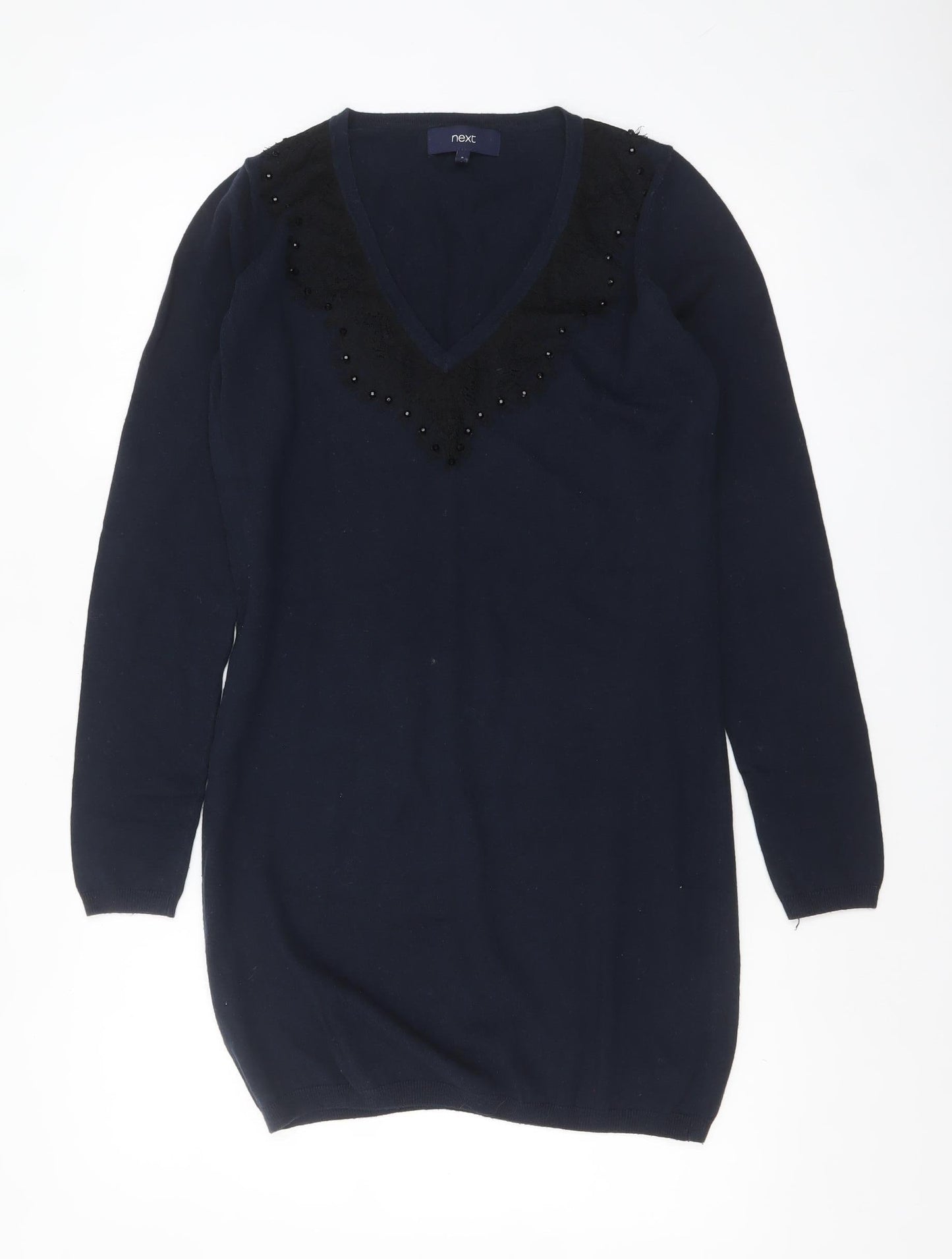 Womens UK Size 8 NEXT Blue Pullover Jumper