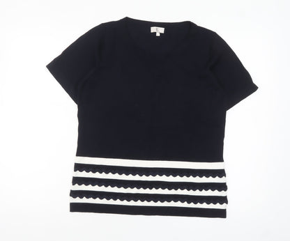 Womens UK Size L CC Blue Pullover Jumper
