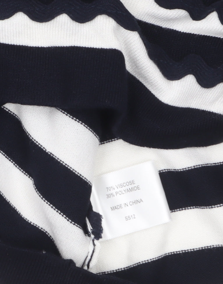 Womens UK Size L CC Blue Pullover Jumper
