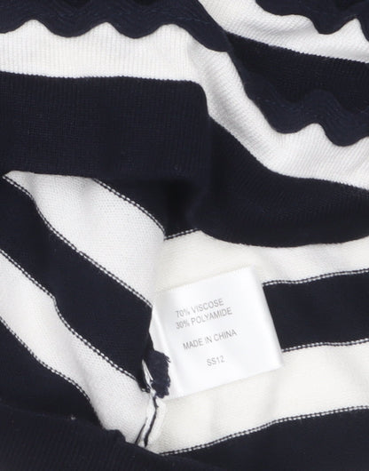 Womens UK Size L CC Blue Pullover Jumper