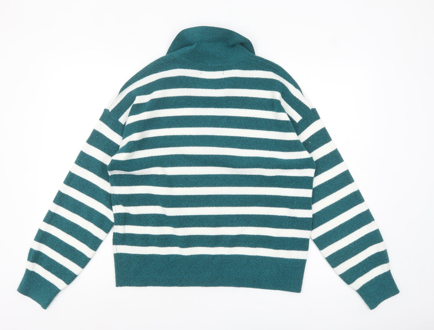 Womens UK Size M Marks and Spencer Green Pullover Jumper