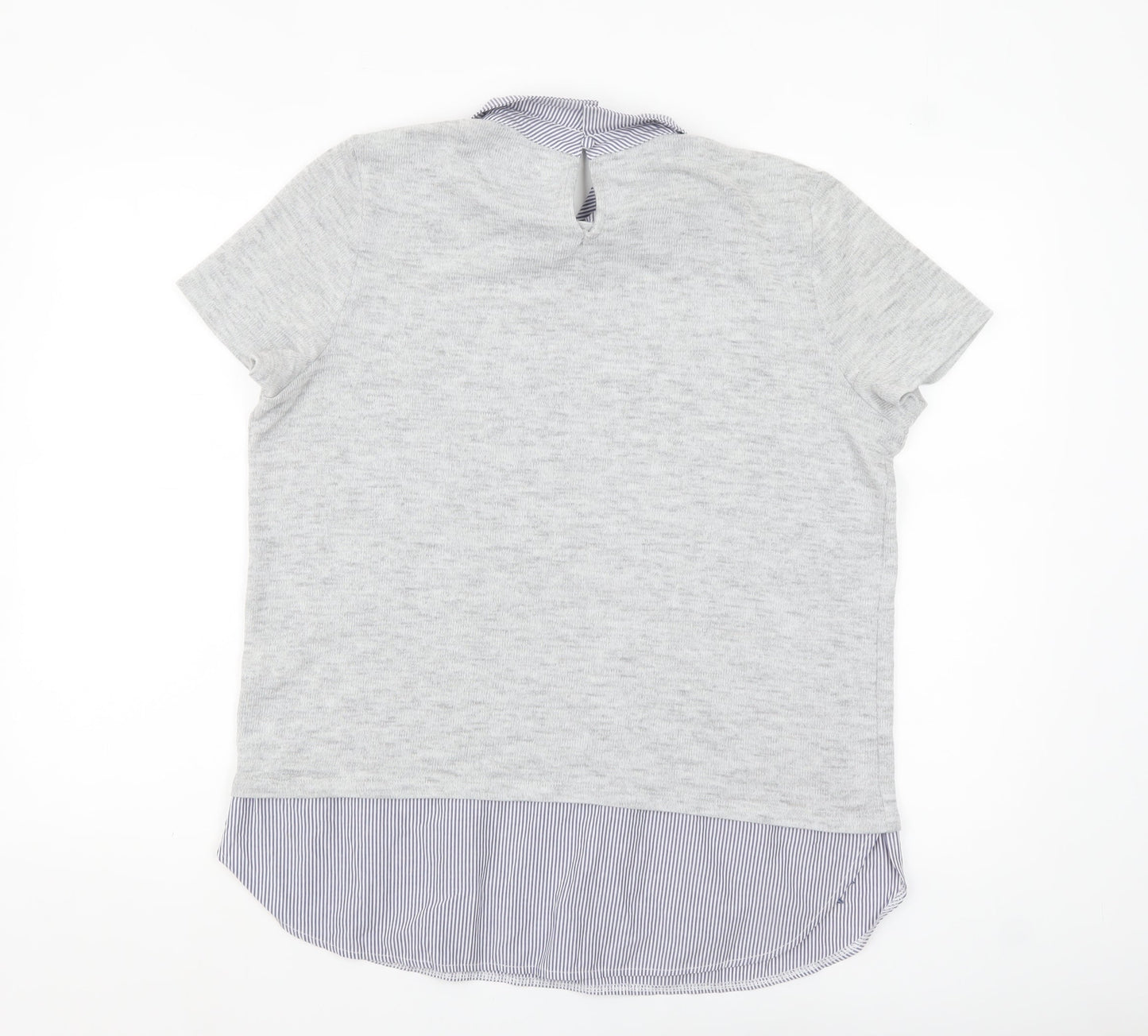 Womens UK Size 16 TU Grey Basic Blouse