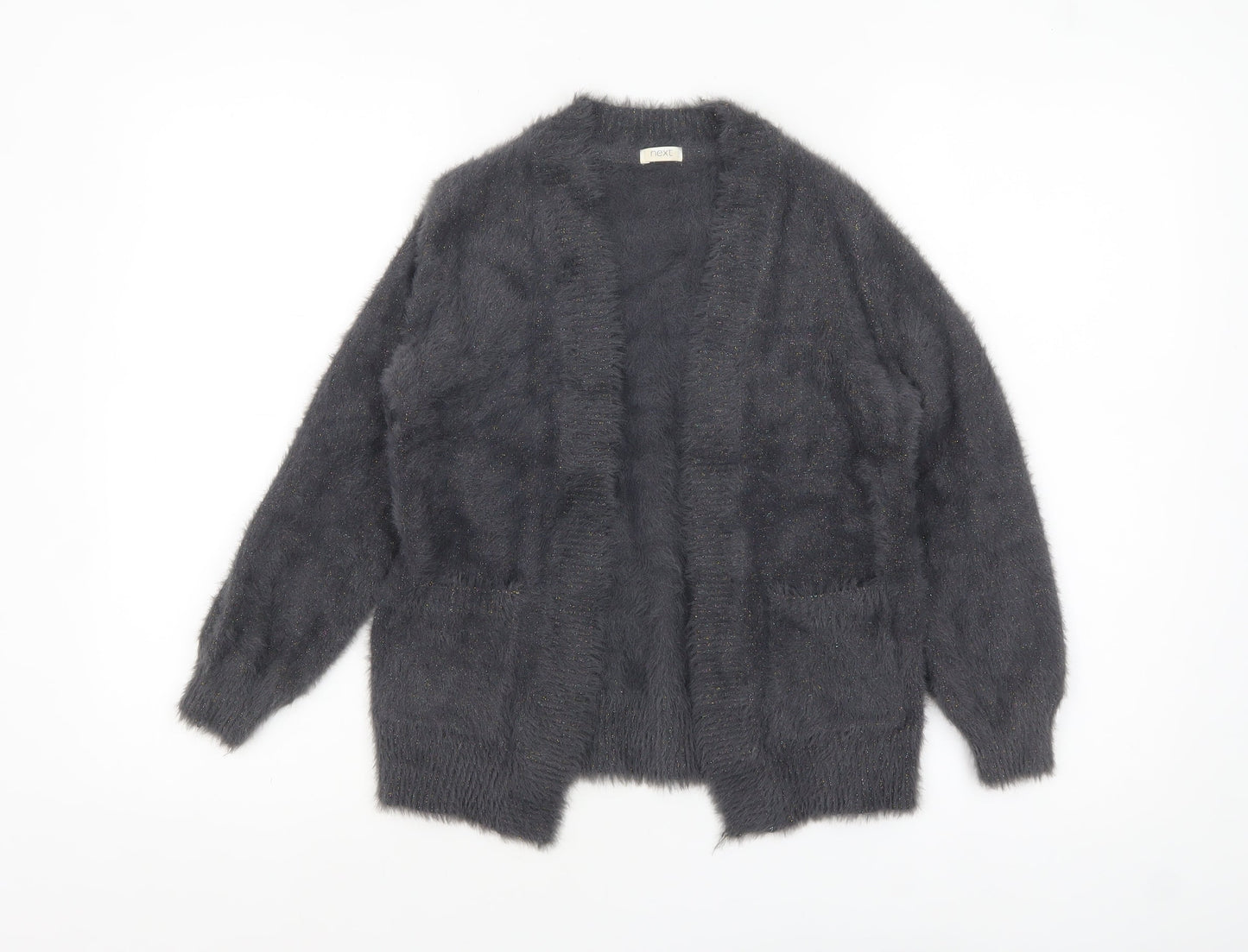 Girls UK Size 8 Years NEXT Grey Cardigan Jumper