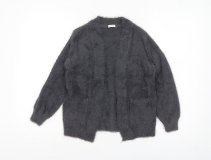 Girls UK Size 8 Years NEXT Grey Cardigan Jumper