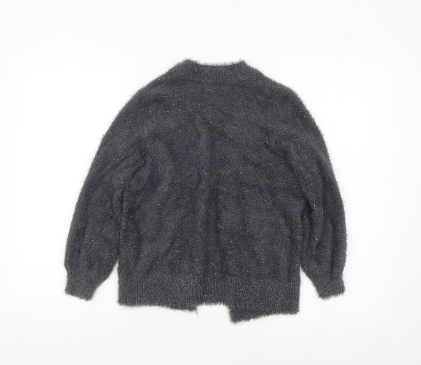 Girls UK Size 8 Years NEXT Grey Cardigan Jumper