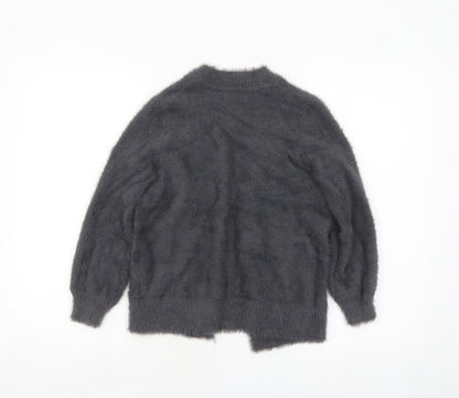 Girls UK Size 8 Years NEXT Grey Cardigan Jumper