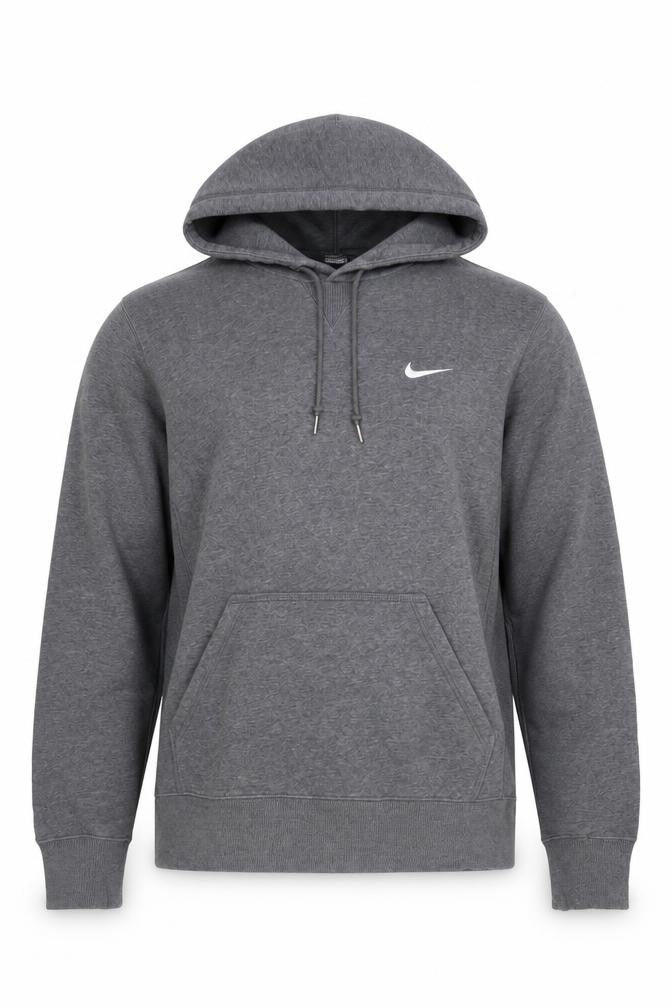 Mens UK Size M Nike Grey Pullover Hoodie