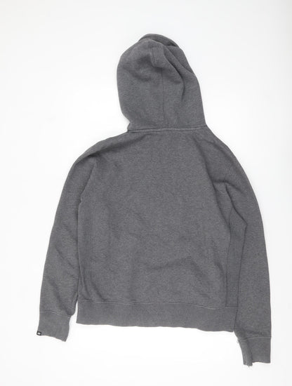 Mens UK Size M Nike Grey Pullover Hoodie