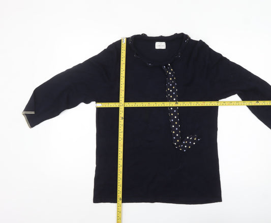 Womens UK Size 16 Eastex Blue Pullover Jumper