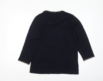 Womens UK Size 16 Eastex Blue Pullover Jumper