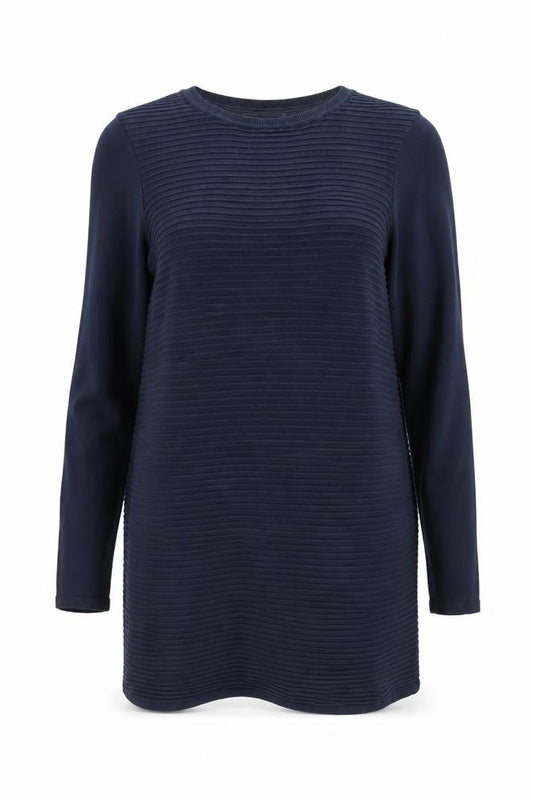 Womens UK Size 10 ASOS Blue Tunic Jumper