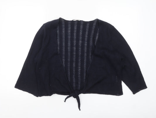 Womens UK Size 18 Marks and Spencer Black Cardigan Jumper