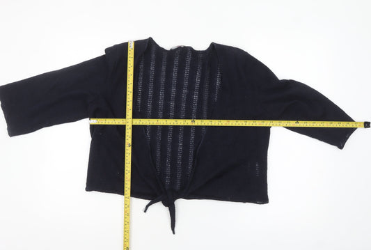 Womens UK Size 18 Marks and Spencer Black Cardigan Jumper