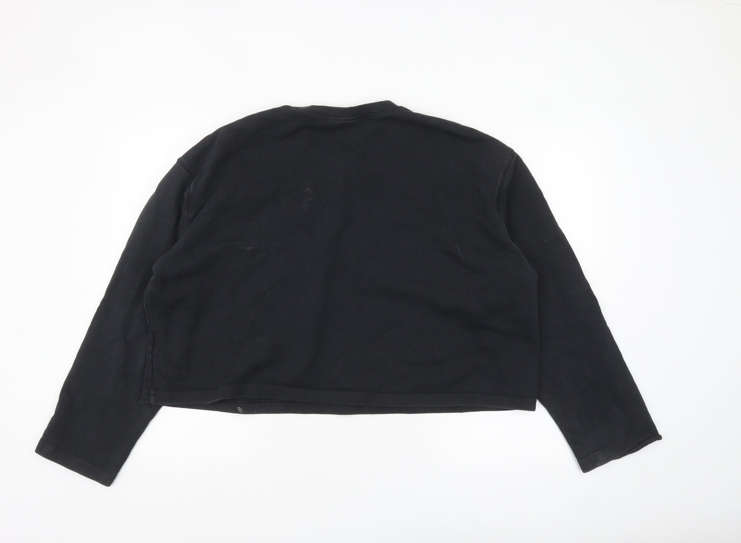 Womens UK Size 16 adidas Black Pullover Sweatshirt