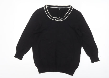 Womens UK Size 16 Hobbs Black Pullover Jumper