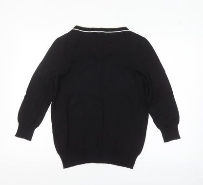 Womens UK Size 16 Hobbs Black Pullover Jumper