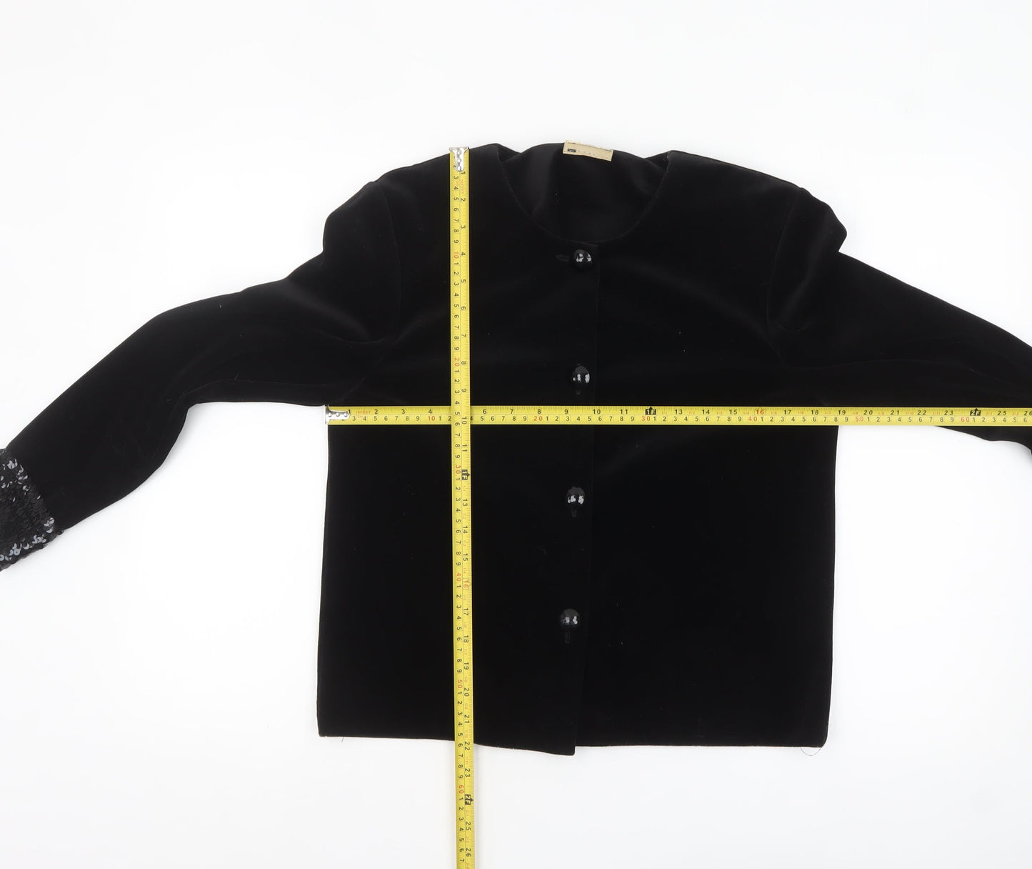 Womens UK Size 12 Classics Black Basic Jacket