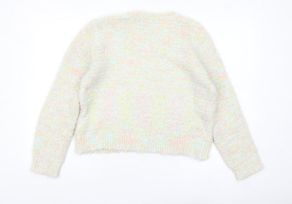 Womens UK Size 16 Amara Reya Multicoloured Pullover Jumper