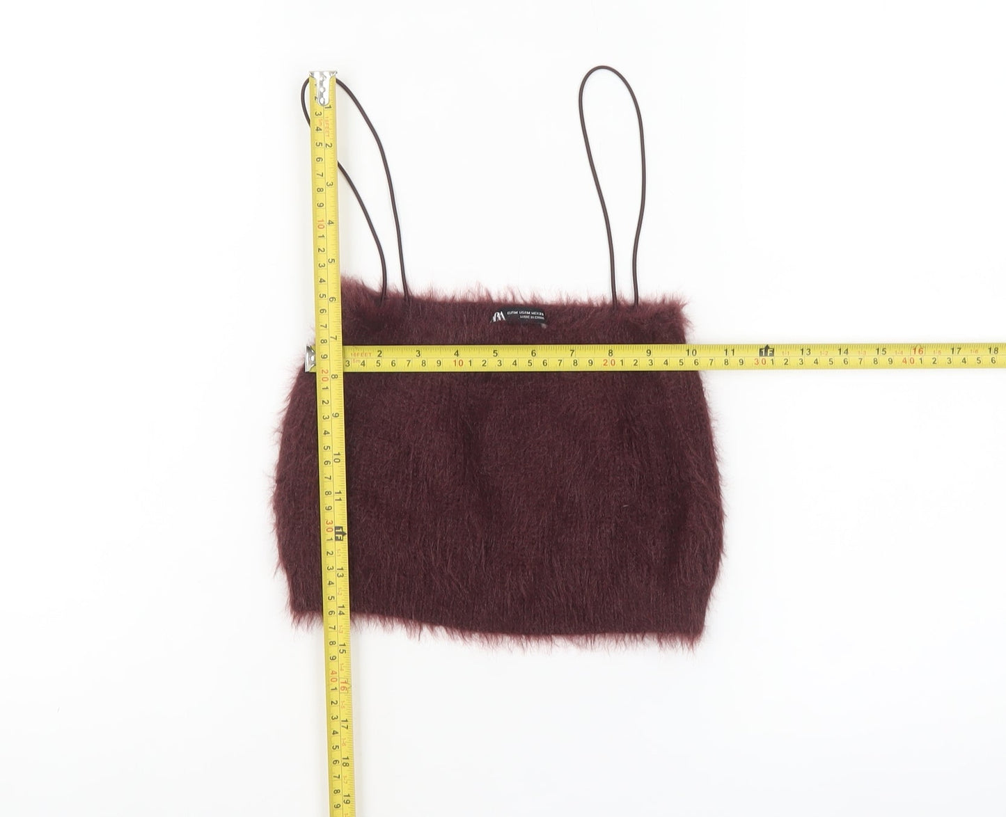 Womens UK Size S Zara Brown Camisole Tank
