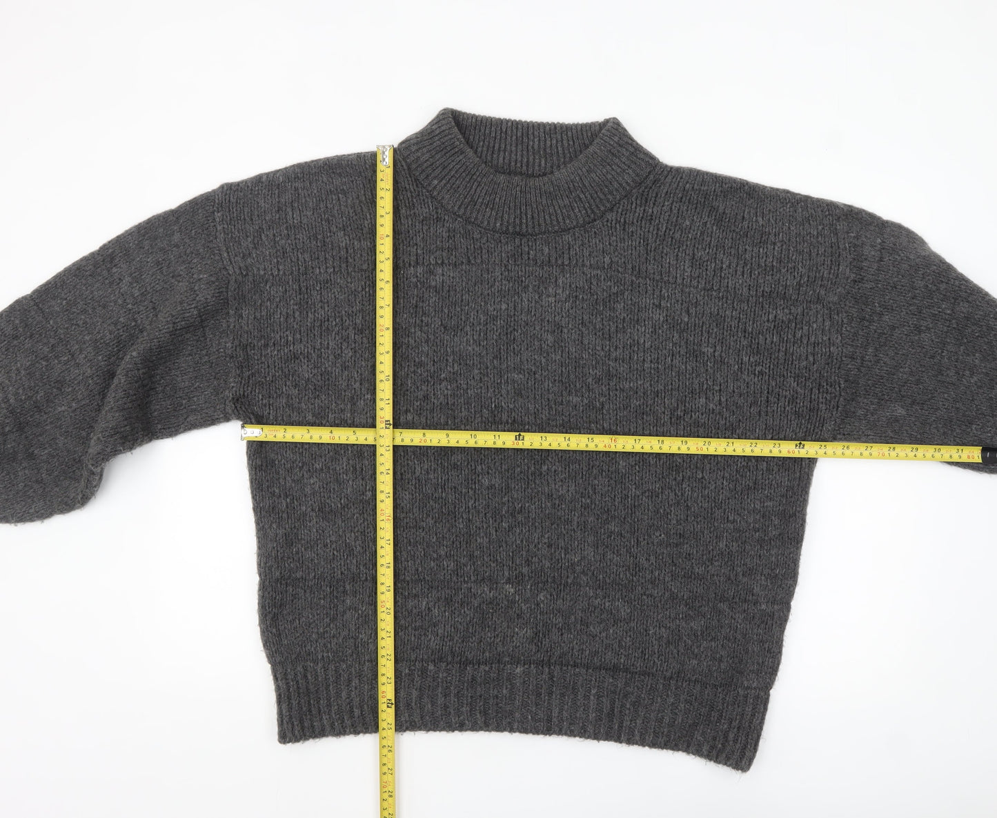 Womens UK Size 12 ASOS Grey Pullover Jumper