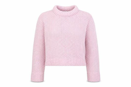 Womens UK Size L Weekday Pink Pullover Jumper