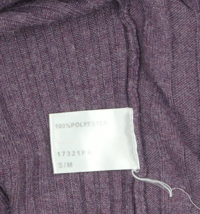Womens UK Size S Elizabeth Scott Purple Cardigan Jumper