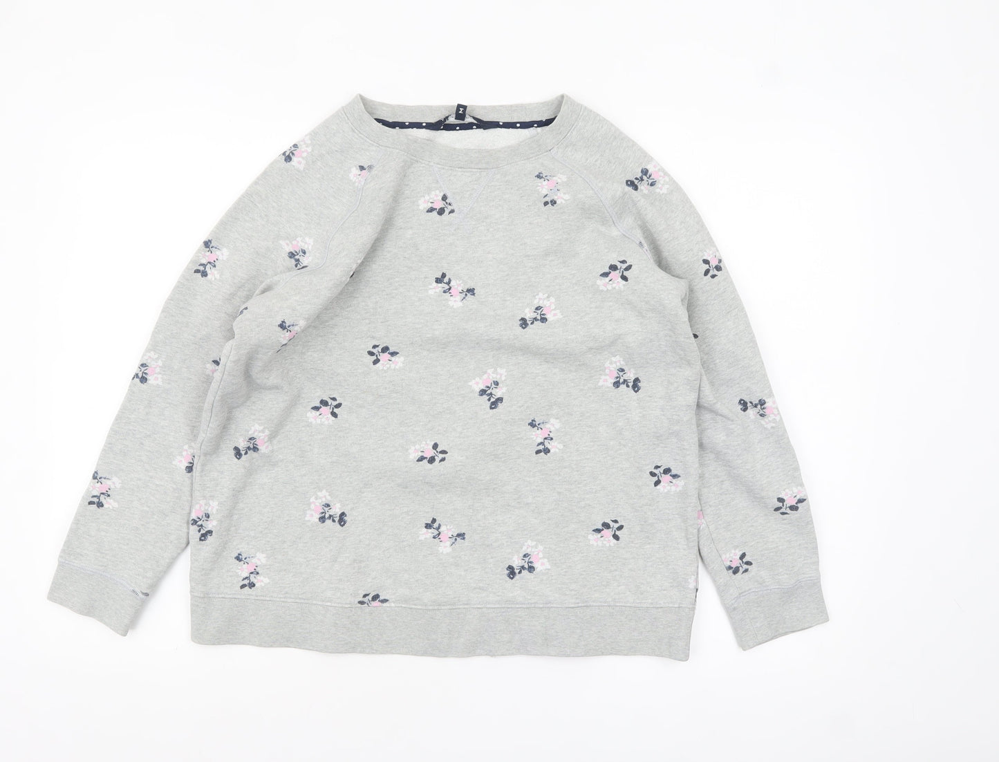 Womens UK Size M Crew Clothing Company Grey Pullover Sweatshirt