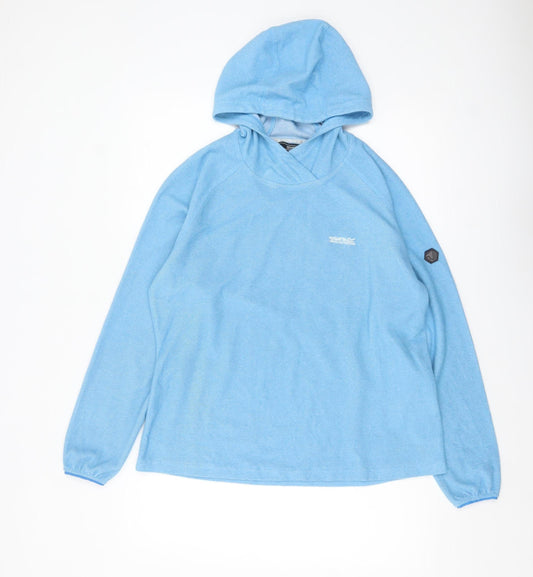 Womens UK Size 16 Regatta Great Outdoors Blue Pullover Hoodie