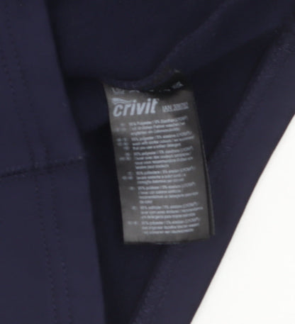 Womens UK Size 12 Crivit Blue Soft Shell