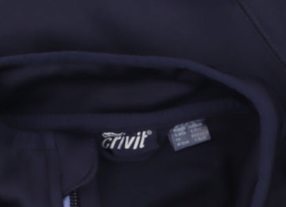 Womens UK Size 12 Crivit Blue Soft Shell