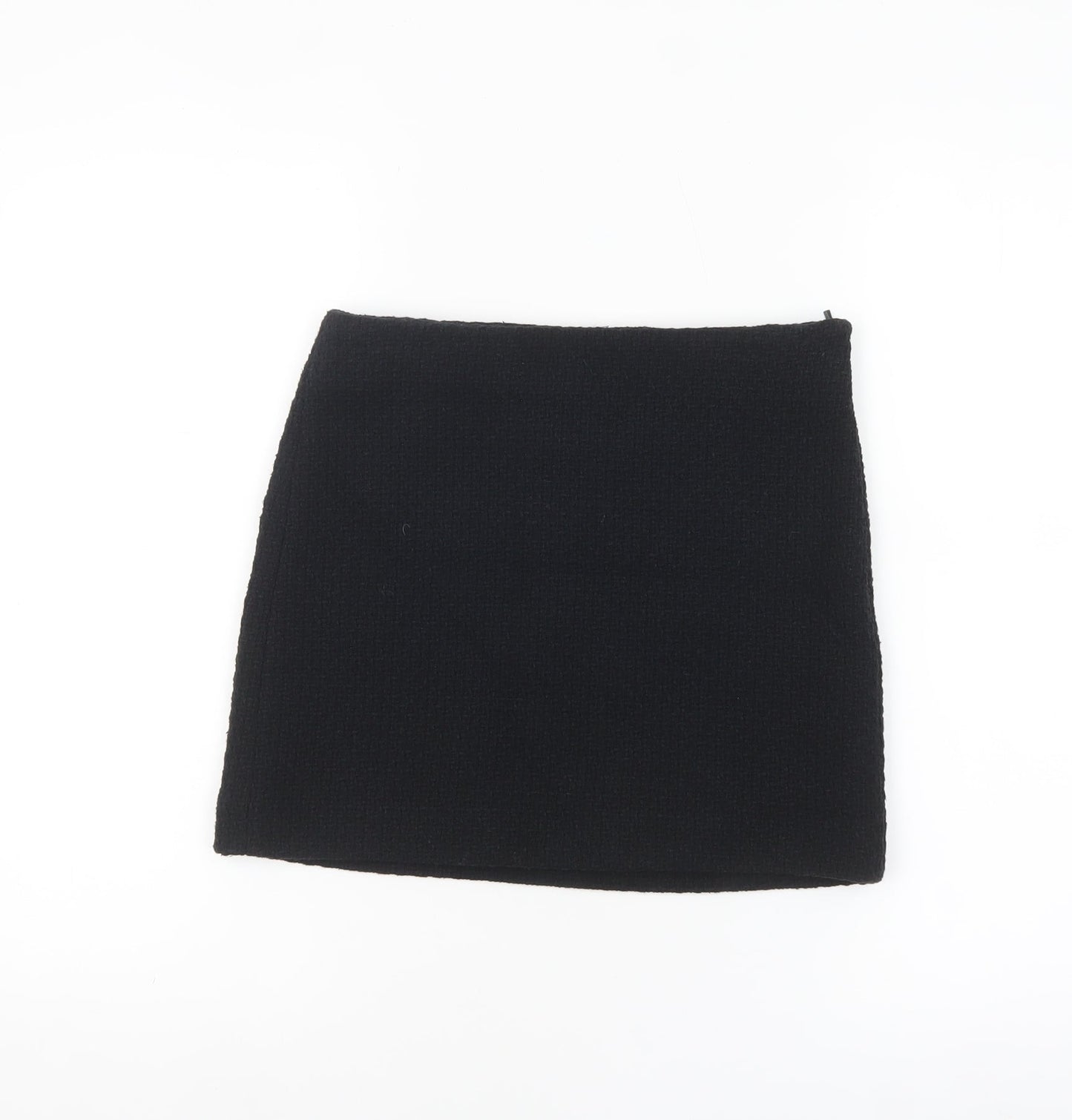 Womens UK Size XS Mango Straight & Pencil Tweed Skirt