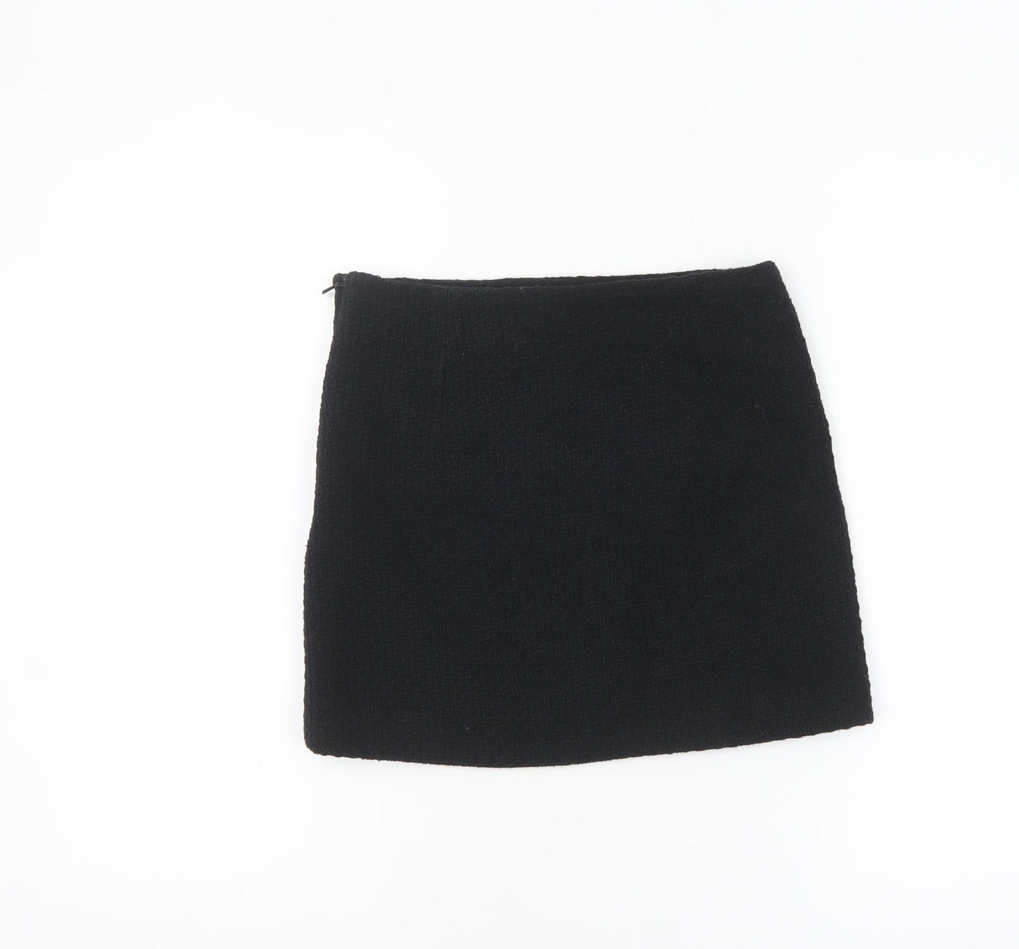 Womens UK Size XS Mango Straight & Pencil Tweed Skirt