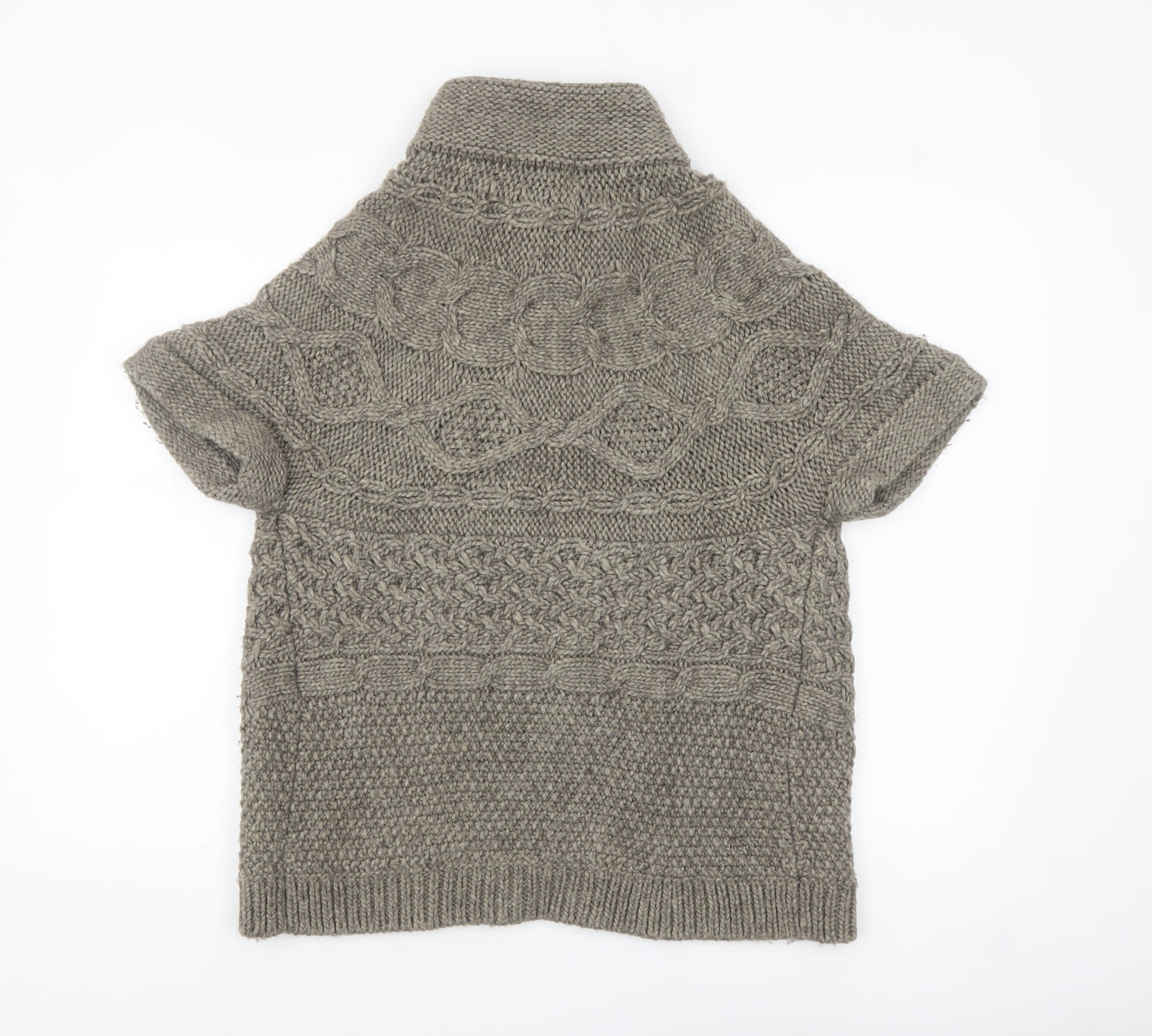 Womens UK Size 12 Marks and Spencer Brown Cardigan Jumper