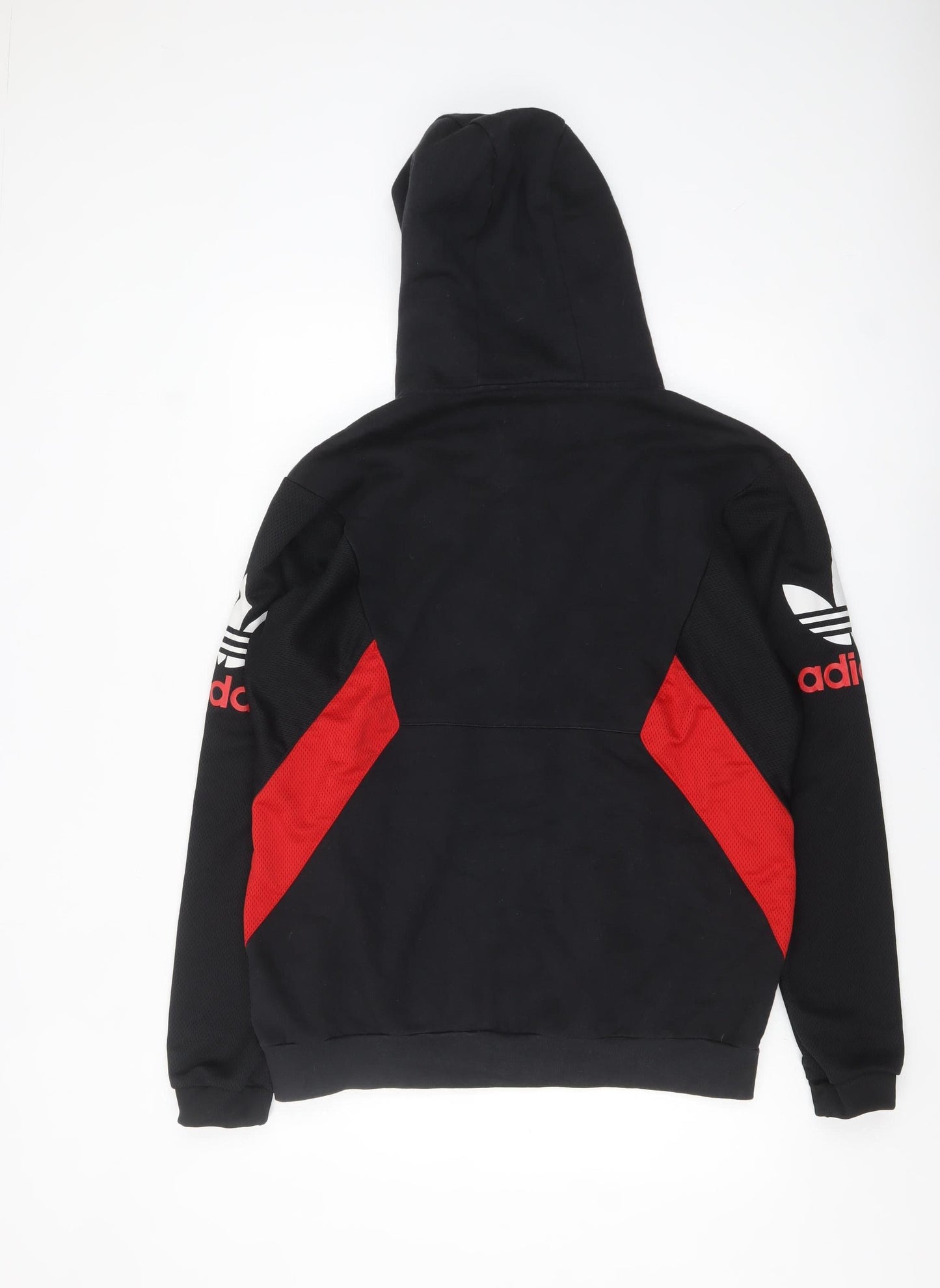 Mens UK Size L adidas Black Full Zip Hoodie