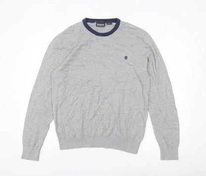 Mens UK Size M Timberland Grey Pullover Jumper
