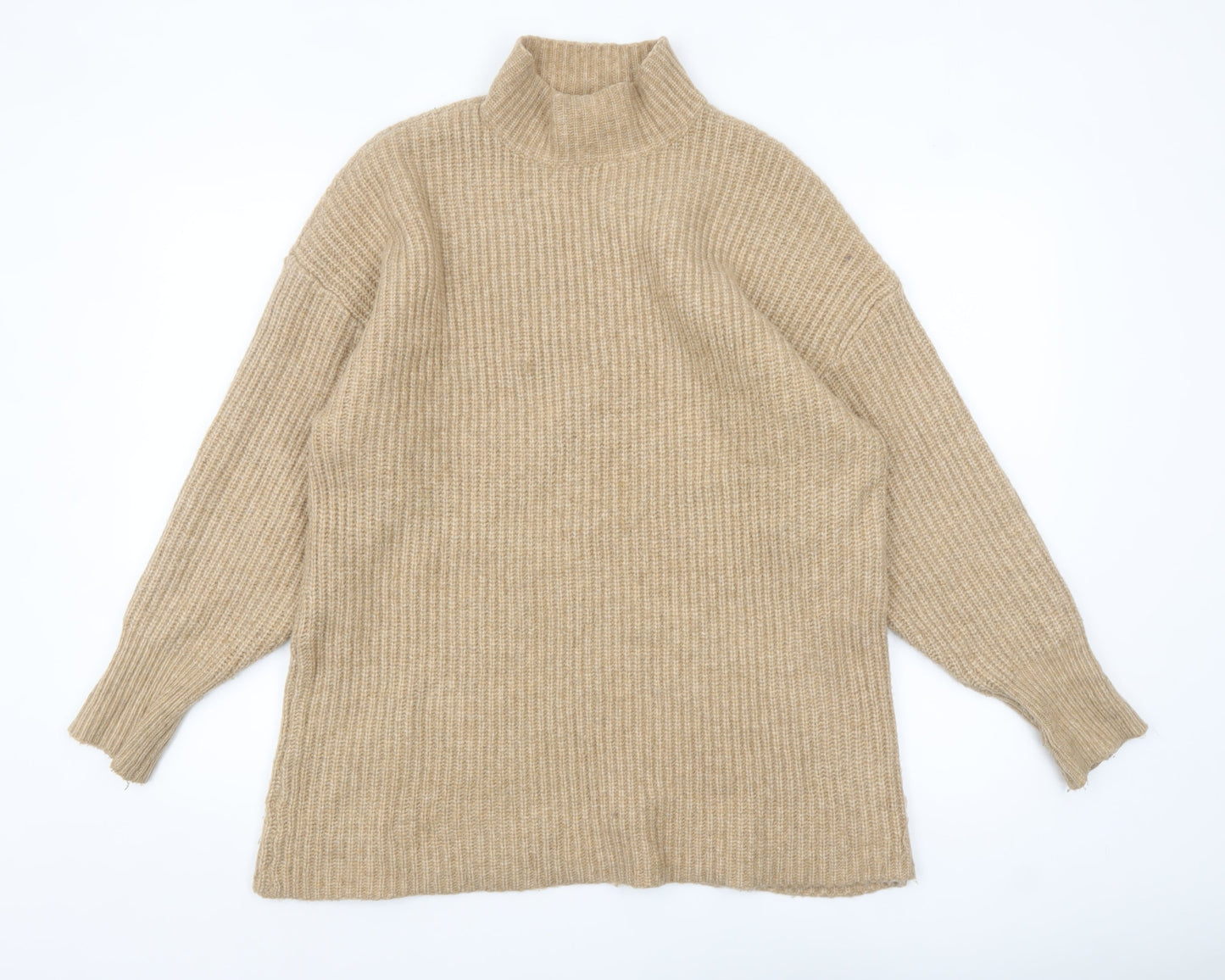 Womens UK Size XS Monki Beige Pullover Jumper