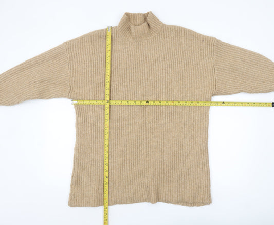 Womens UK Size XS Monki Beige Pullover Jumper