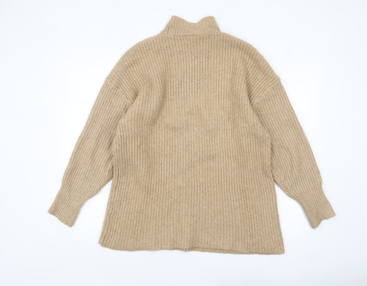 Womens UK Size XS Monki Beige Pullover Jumper