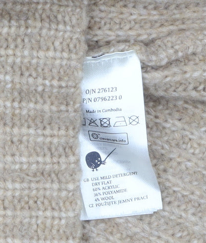 Womens UK Size XS Monki Beige Pullover Jumper