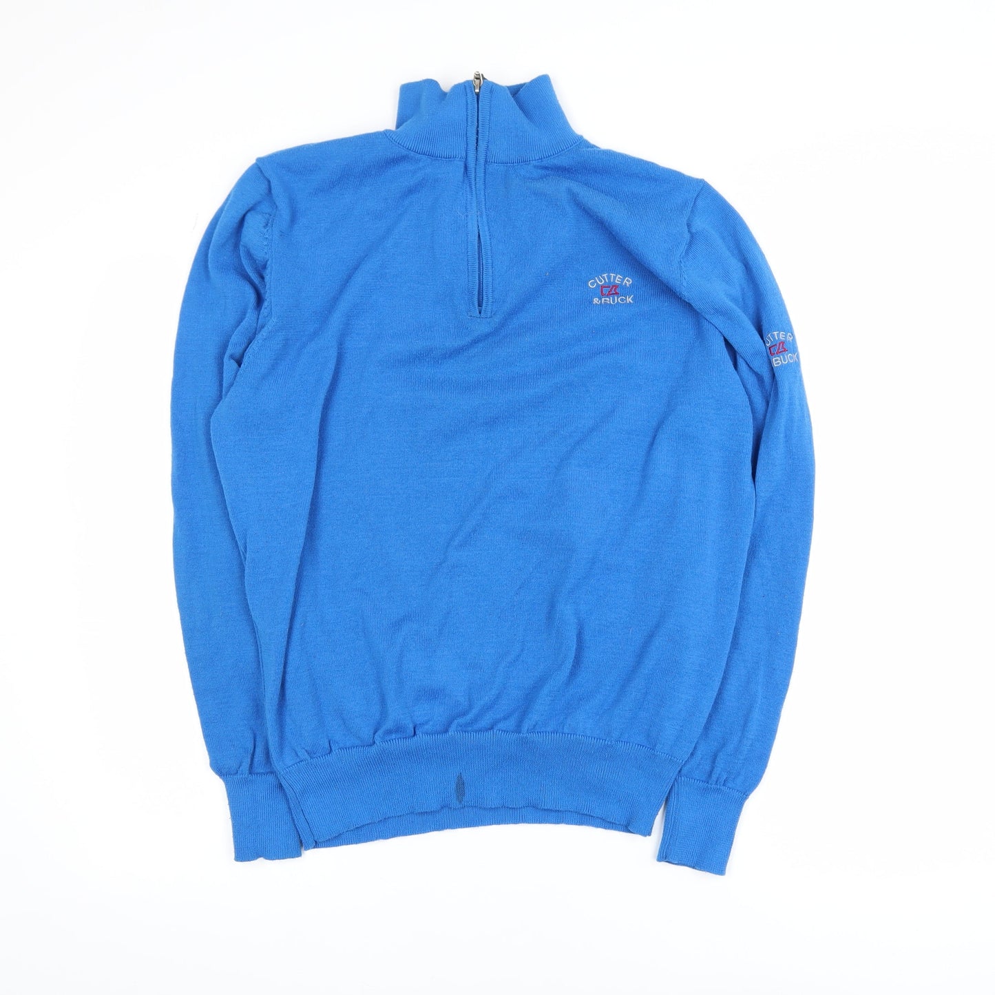 Mens UK Size M Cutter & Buck Blue Golf Walking Casual Jacket