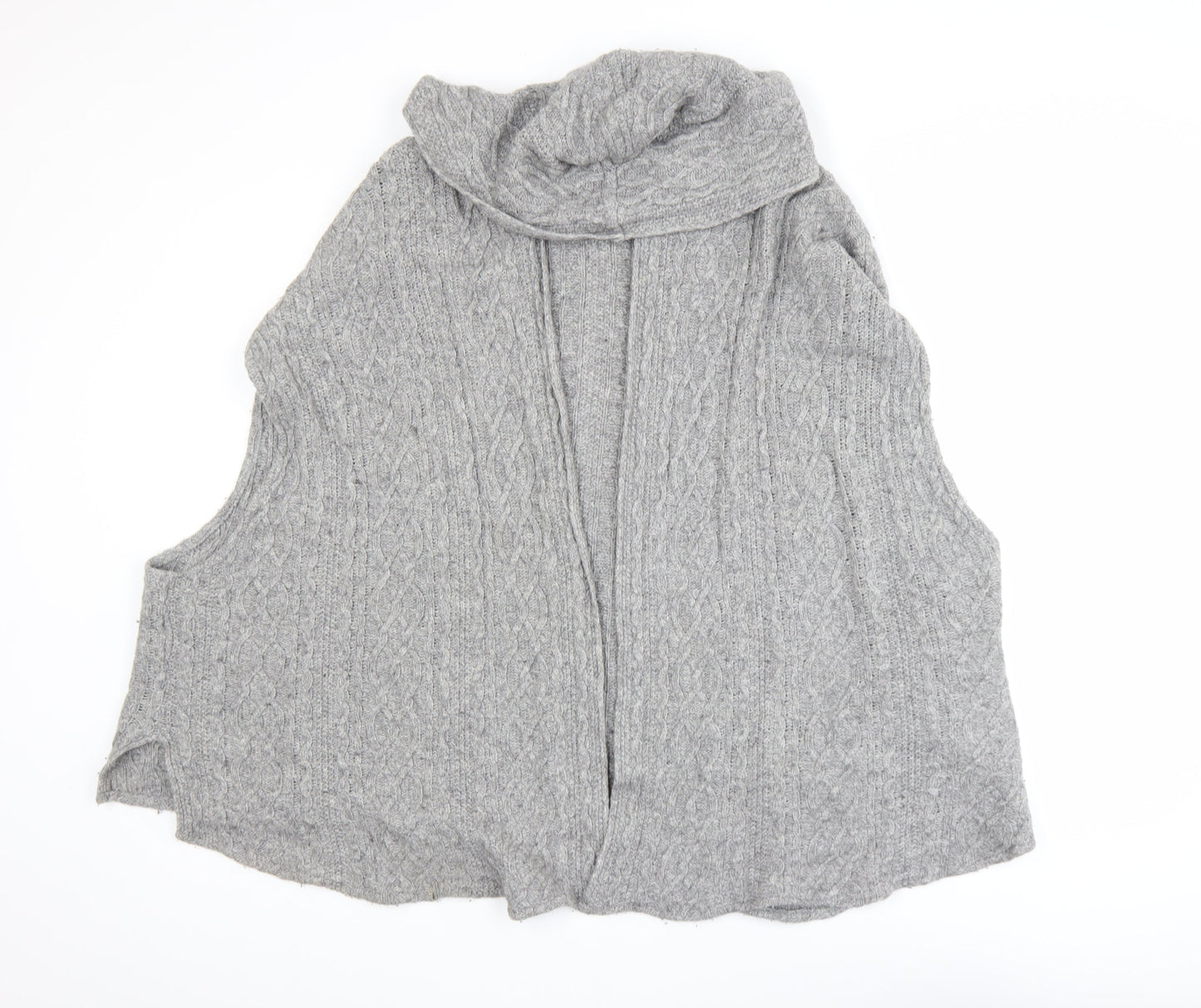 Womens UK Size S Avoca Grey Cardigan Jumper