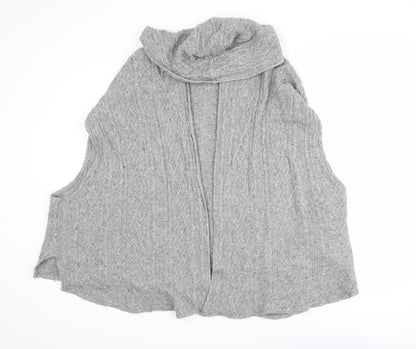 Womens UK Size S Avoca Grey Cardigan Jumper